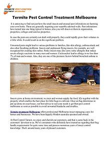 Best Pest Control Melbourne