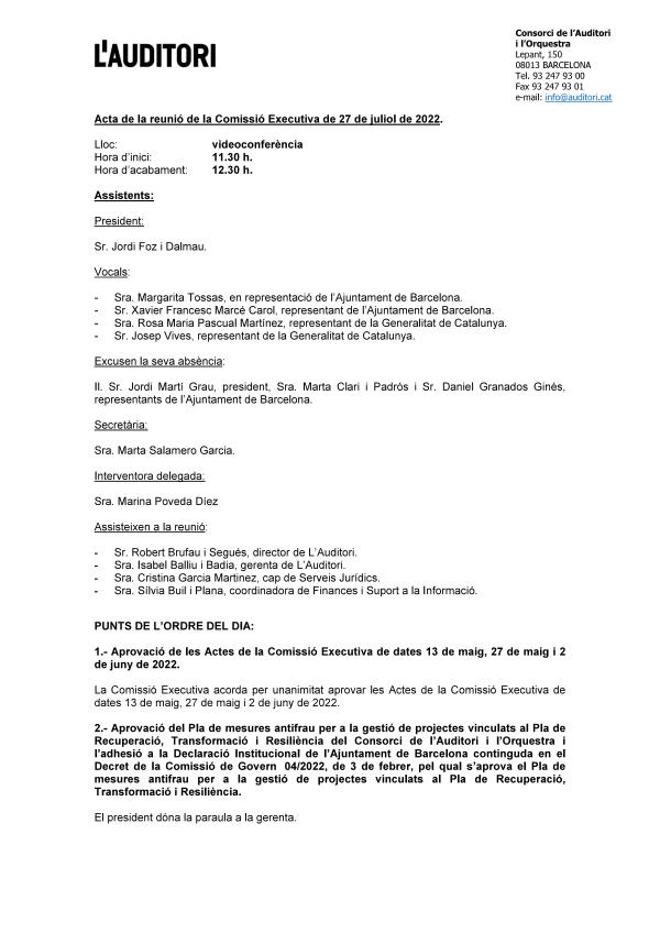 Acta Comissió executiva 27_07_2022 Acta Comissió Executiva 27.07.22 web