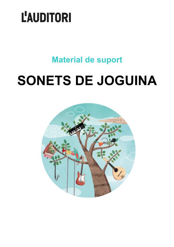 Materials de suport Sonets de joguina Material de suport Sonets de joguina_Setembre 2019