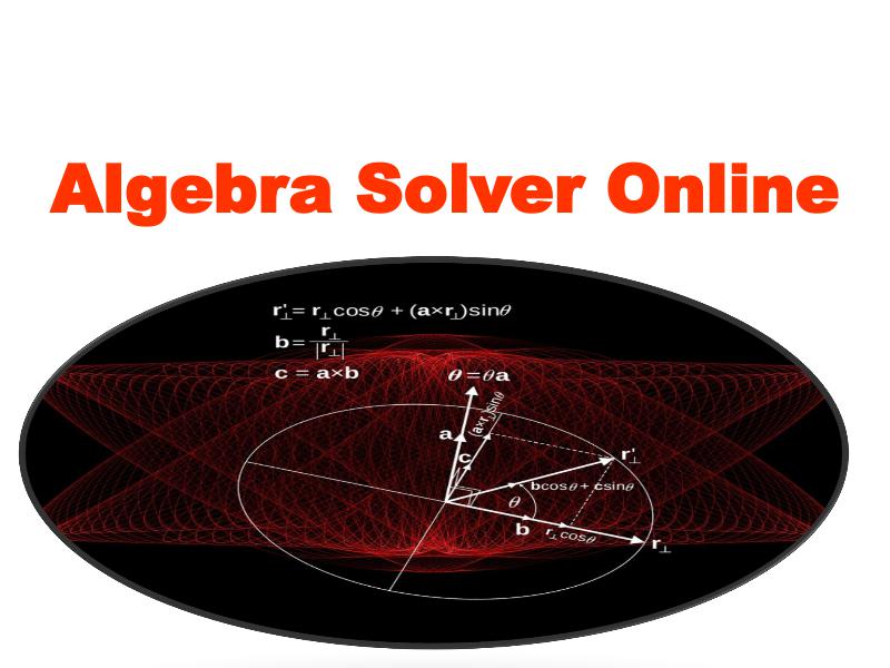 Algebra Solver Online 1