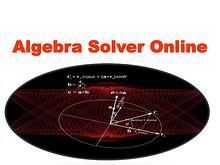 Algebra Solver Online