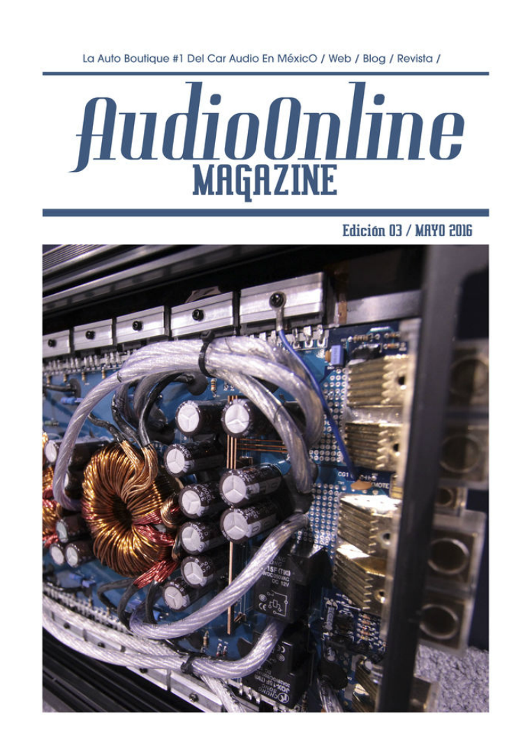 Revista Car Audio Audioonline Mayo 2016