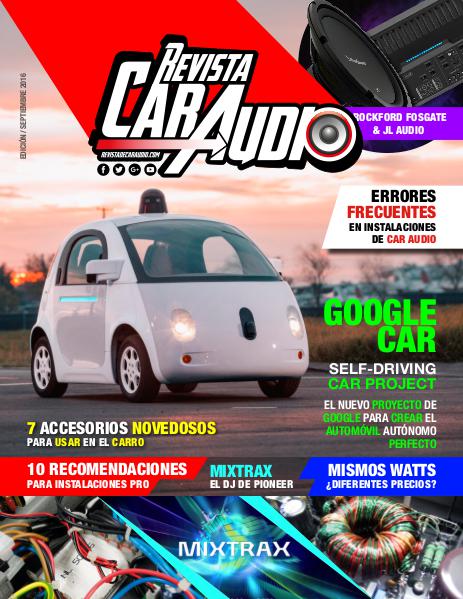 Revista Car Audio Audioonline Septiembre 2016