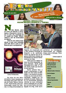 Jornal ECOESTUDANTIL, maio 2016