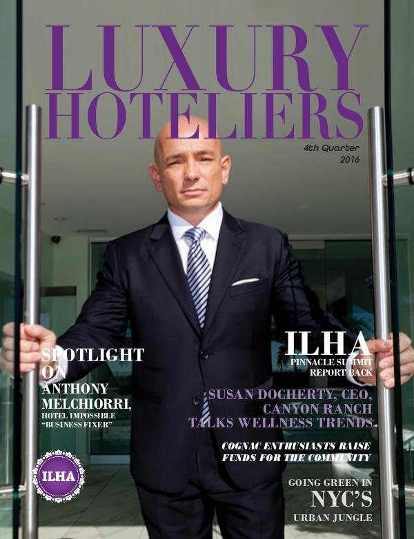 Luxury Hoteliers Magazine 4th Quarter 2016