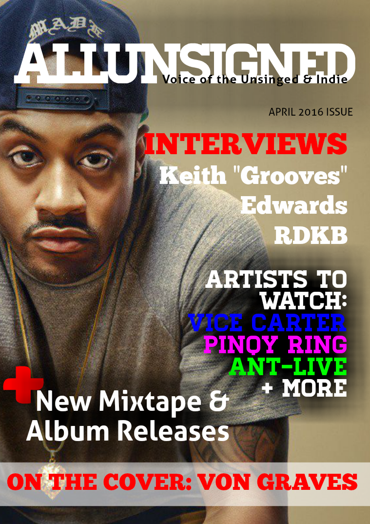 ALLUNSIGNED® Magazine April 2016 Vol. 4.16