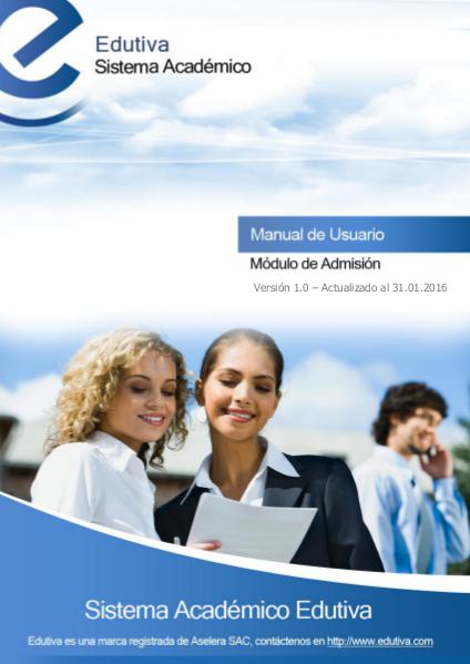 Manual de Admisión Enero 2016