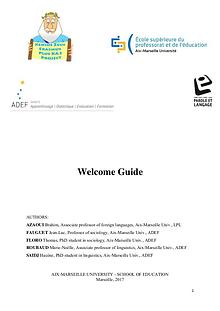 Welcome Guide by the University of Aix-Marseille, France