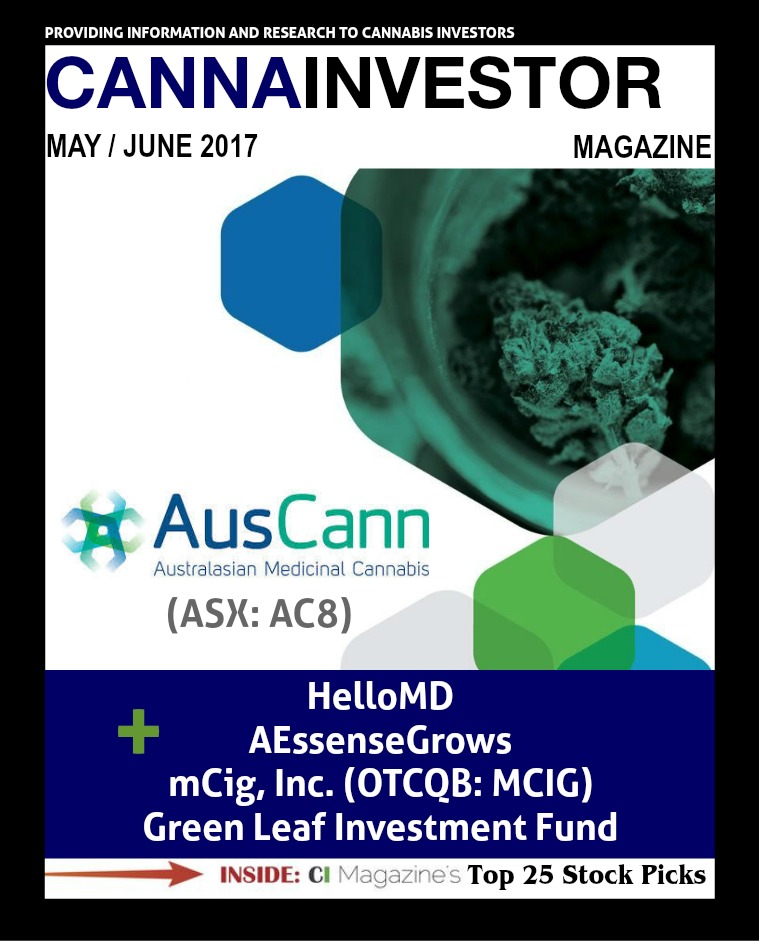 CANNAINVESTOR Magazine May / June 2017