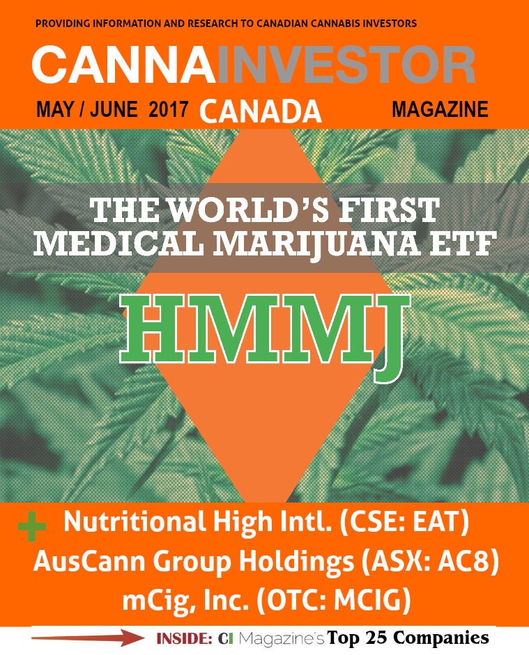 Canadian CANNAINVESTOR Magazine May 2017