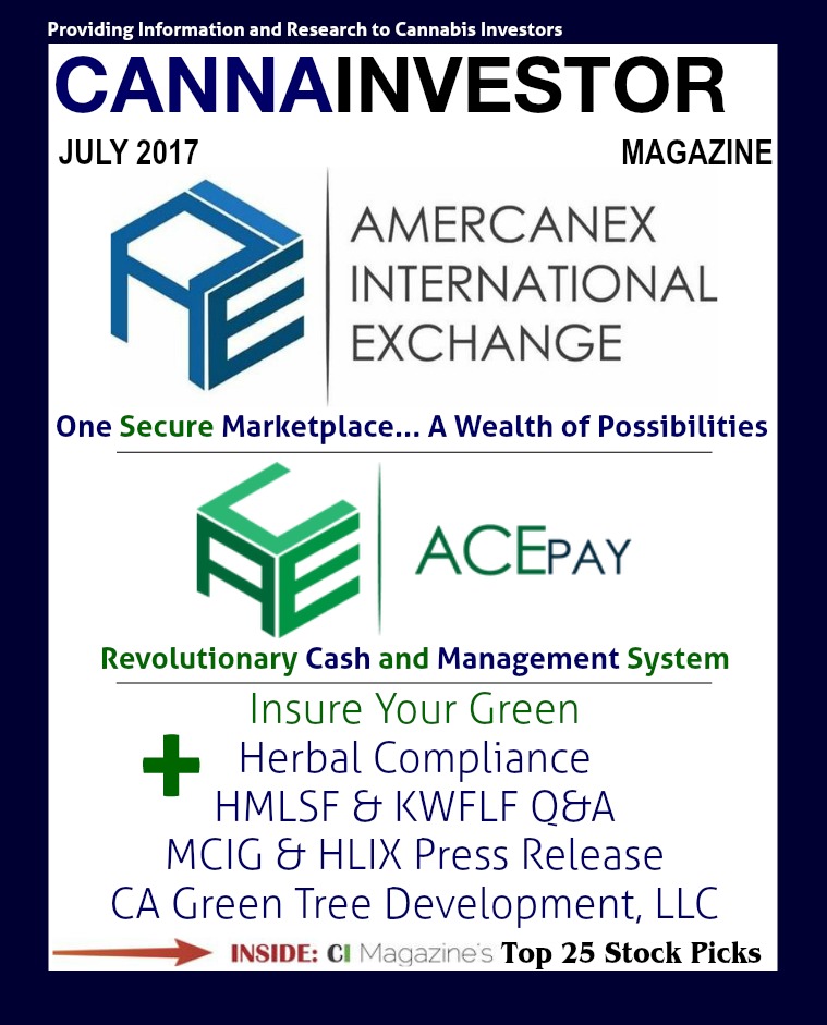 CANNAINVESTOR Magazine July 2017