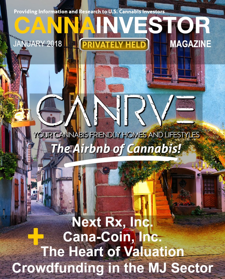 CANNAINVESTOR Magazine Privately Held Companies January 2018