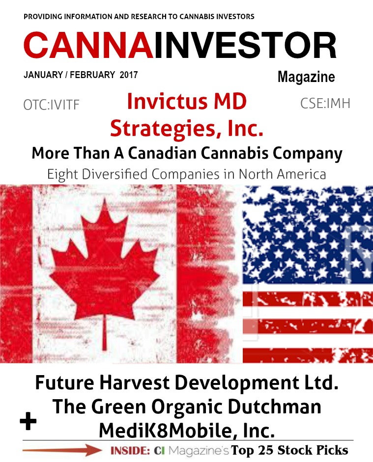 CANNAINVESTOR Magazine January / February 2017