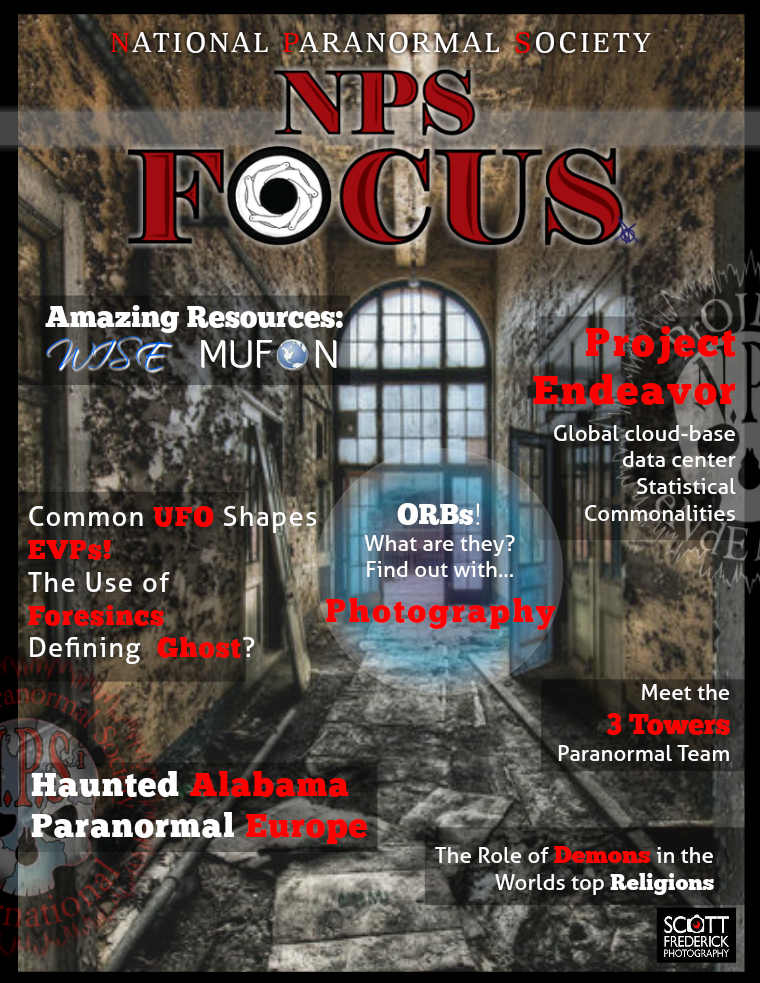 National Paranormal Society NPS FOCUS June 2016