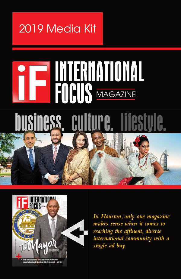 International Focus Magazine's 2016 Media Kit 2019 iF Media Kit DIGITAL