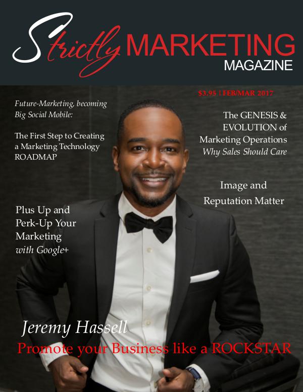 Strictly Marketing Magazine February March 2017 Volume 3 Issue 1