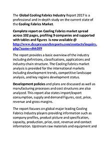 Cooling Fabrics Industry Growth, Demand and Insight Research Report