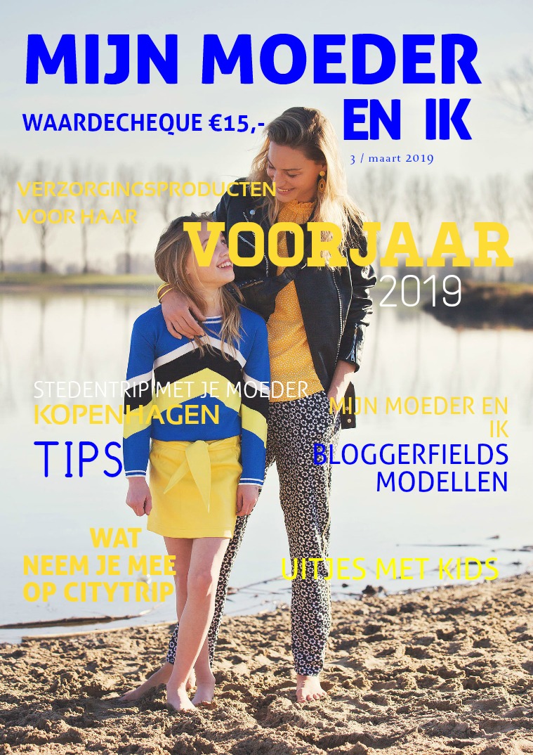 MIJN MOEDER EN IK MAGAZINE VAN BLOGGERFIELDS