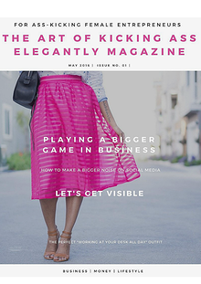 The Art Of Kicking Ass Elegantly MAGAZINE