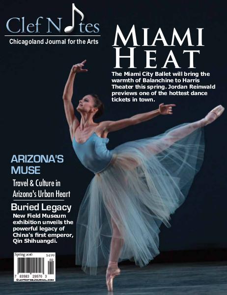 Clef Notes Chicagoland Journal for the Arts Clef Notes' Spring 2016 - Digital Edition