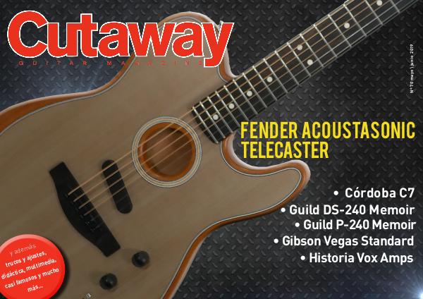 Cutaway Guitar Magazine CUTAWAY 70