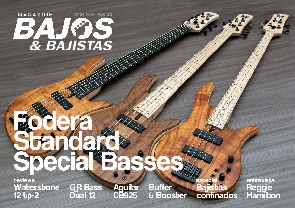 Cutaway Guitar Magazine BAJISTAS N54