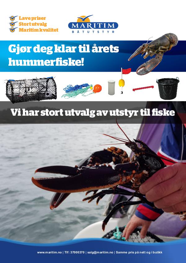 Alt til hummerfiske 2018