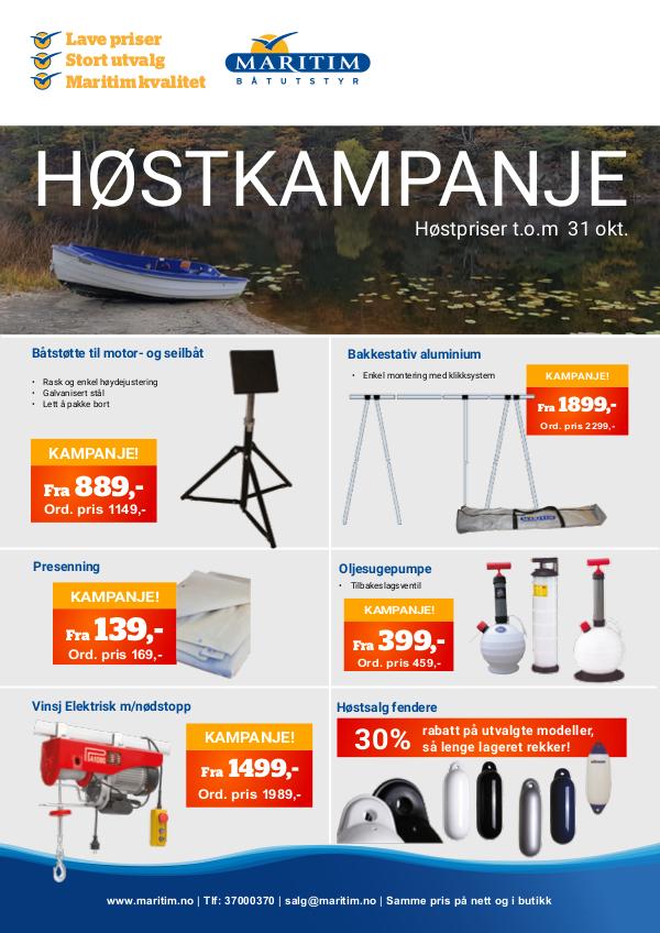 Maritim Høstkampanje HøstkampanjeOktober