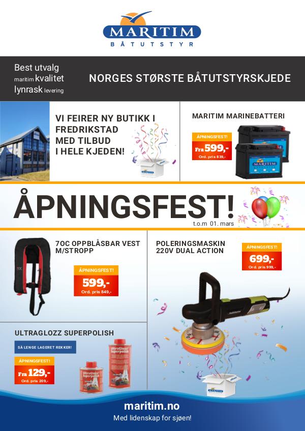 Maritim åpningsfest Åpningsfest2020