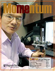 Momentum - The Magazine for Virginia Tech Mechanical Engineering