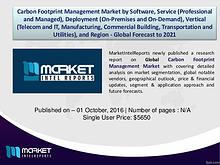 Revenue Analysis – Global Carbon Footprint Management Market Till 202