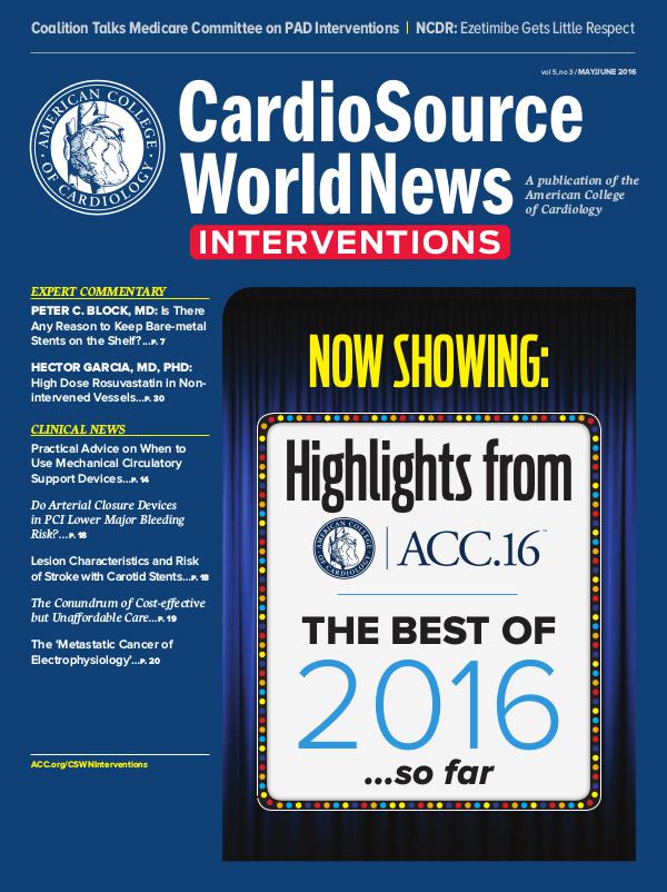 CardioSource WorldNews Interventions May/June 2016 | Joomag Newsstand