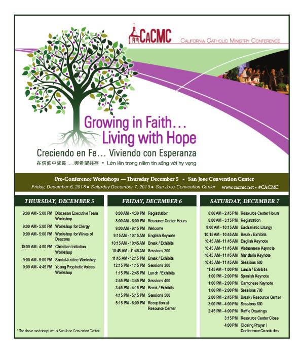 CaCMC CACMC-2019-Brochure