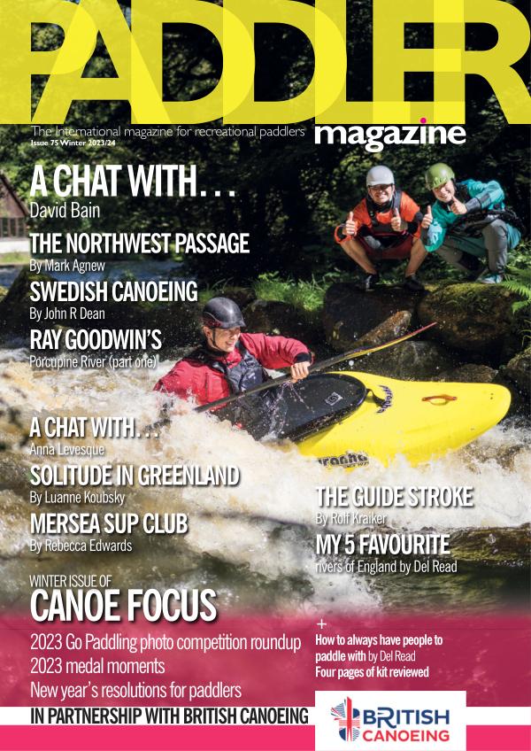 The Paddler Magazine Issue 75 Winter 2024