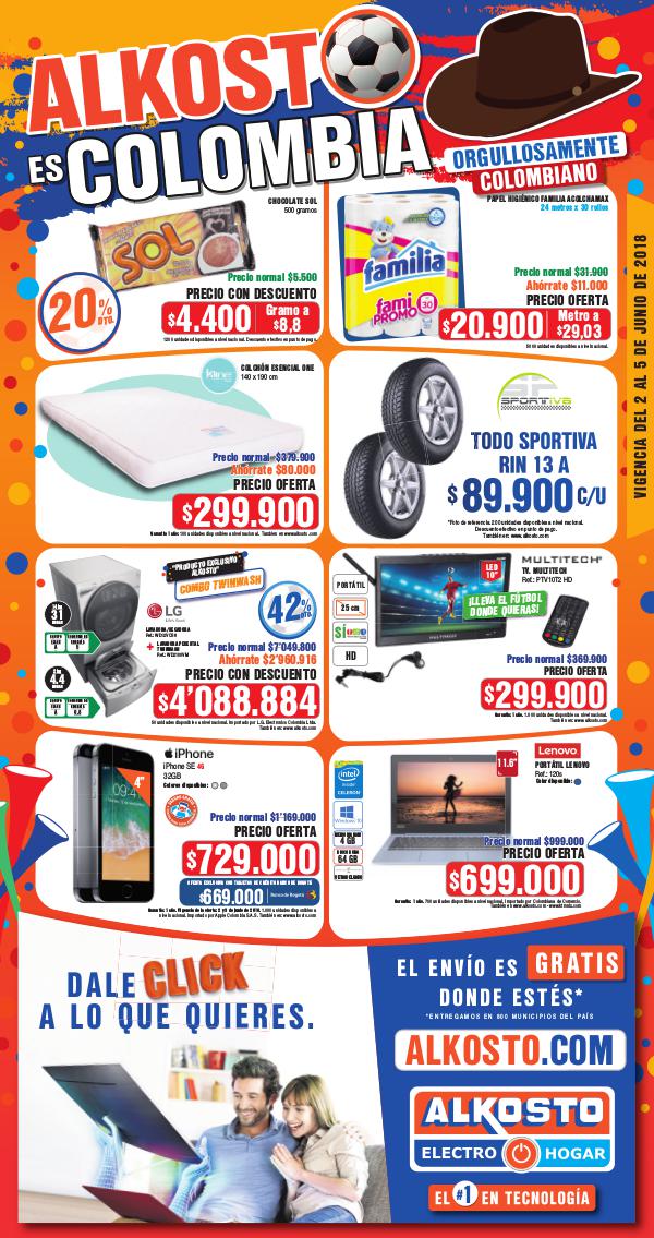 Alkosto Yopal 2018 ( PDF EN BAJA) AK YOPAL 2 JUNIO