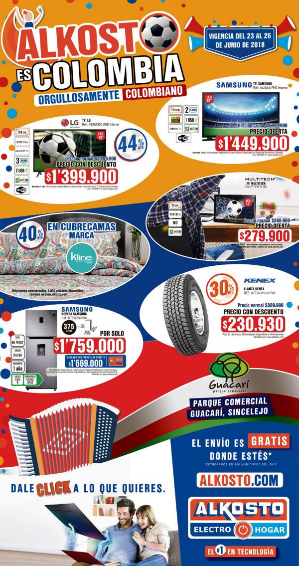 Alkosto Sincelejo 2018 ( pdf en baja) AK SINCELEJO 23 JUNIO