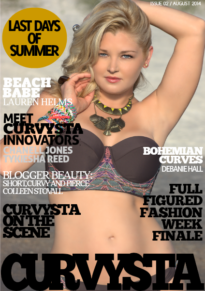 CURVYSTA MAGAZINE AUGUST 2014