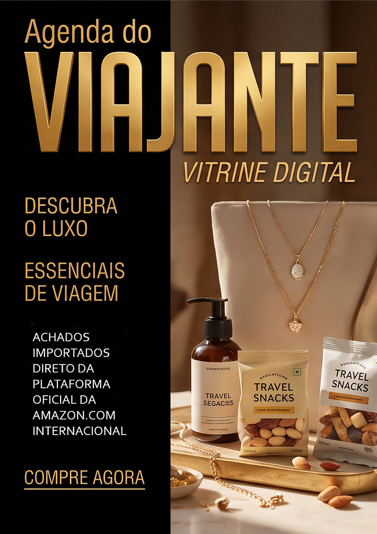 Vitrine Agenda do Viajante Setembro/26