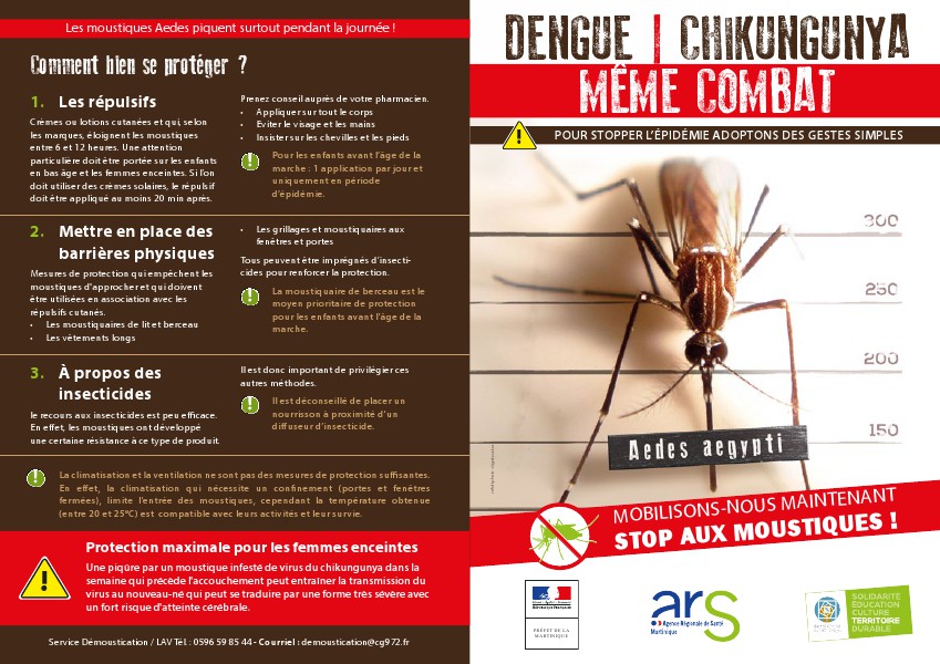 DENGUE - CHIKUNGUNYA : des gestes simples...