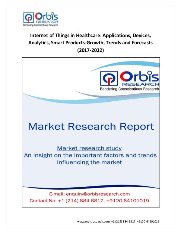 World Internet of Things in Healthcare Market  Tre