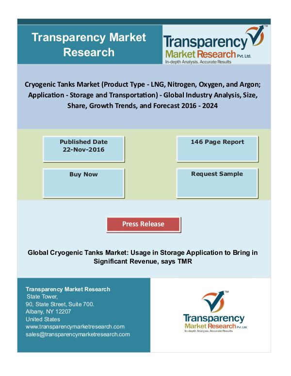 Cryogenic Tanks Market New