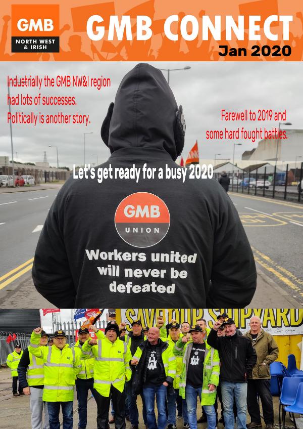 GMB North West and Irish Region Connect Magazine February 2020