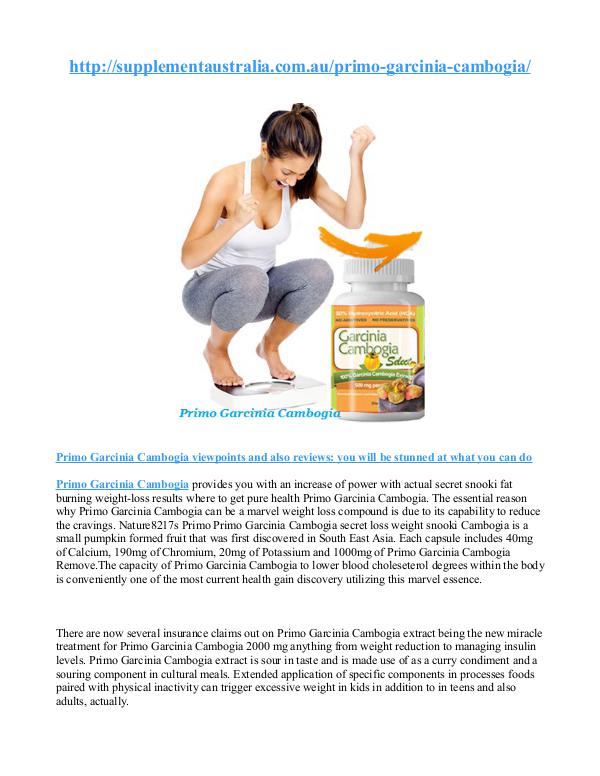 Primo Garcinia Cambogia Primo Garcinia Cambogia