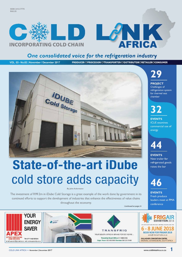 Cold Link Africa November/December 2017