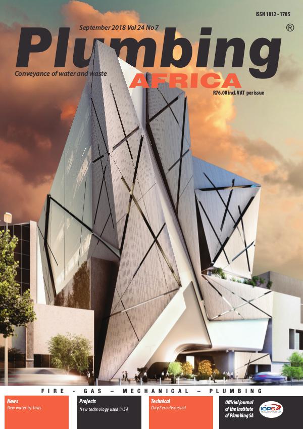 Plumbing Africa September 2018