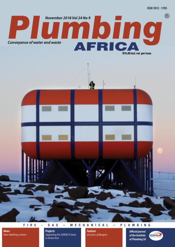 Plumbing Africa November 2018