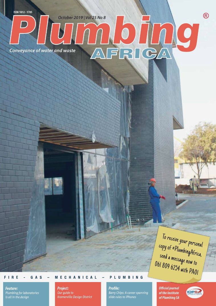 Plumbing Africa October 2019