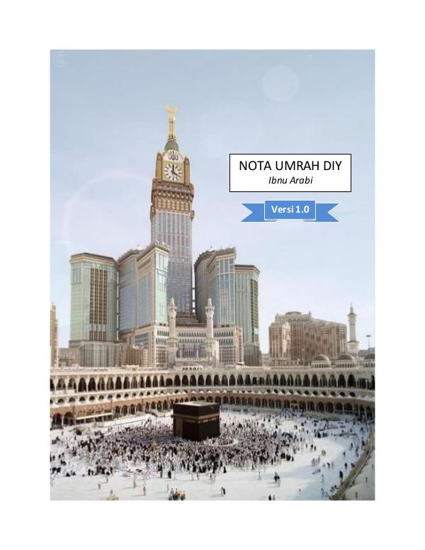 Umrah DIY, paduan lengkap Vol 1.0