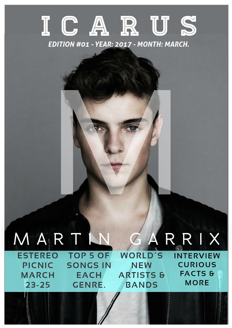 ICARUS MAGAZINE 1ST EDITION