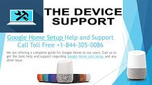 Google Home Setup 844-305-0086